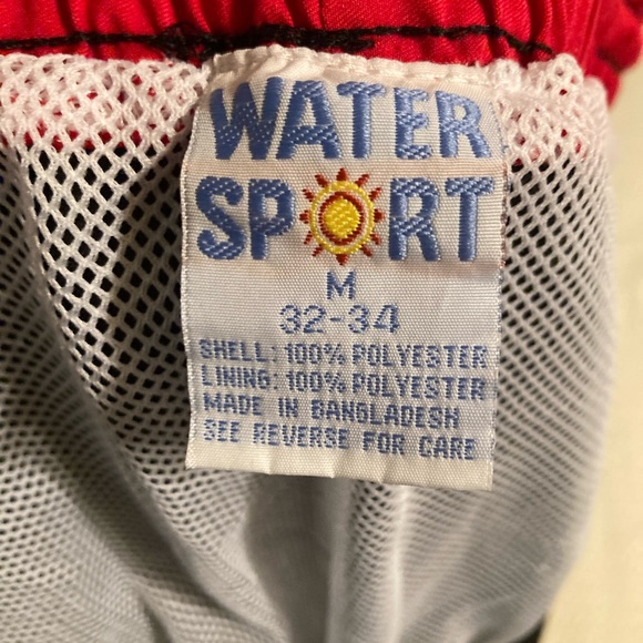 Mens Water Sport swim trunks with lining size M 32-34 - Picture 4 of 4